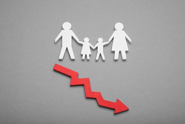 少子化が進む