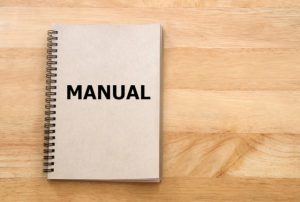 取扱説明書の注意