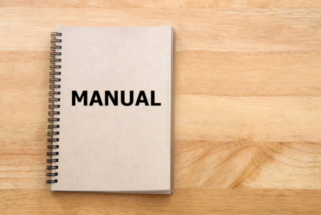 取扱説明書の注意